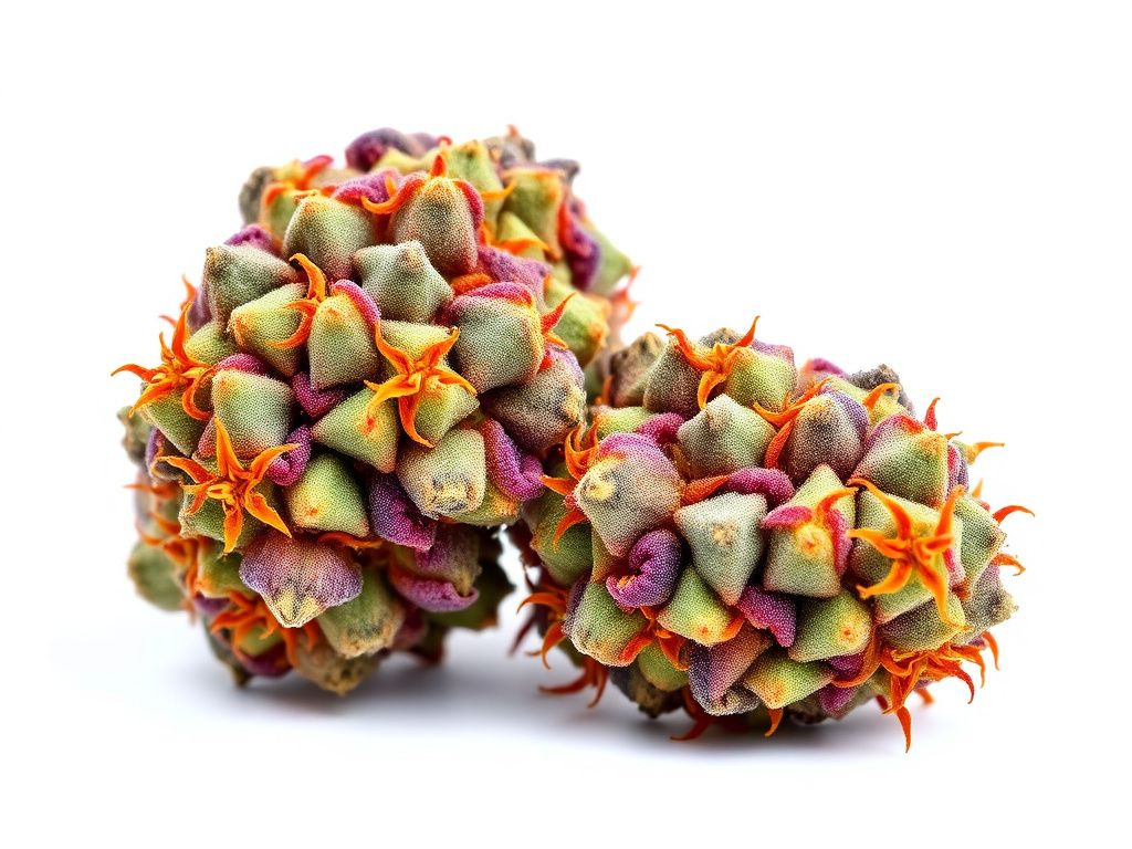 Rainbow Road cannabis flower bud